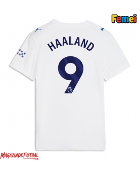 Manchester City Erling Haaland #9 Tricou Fotbal Replică 2026-27 Femei Treilea Manchester City Erling Haaland #9 Tricou Fotbal Replică 2026-27 Femei Treilea